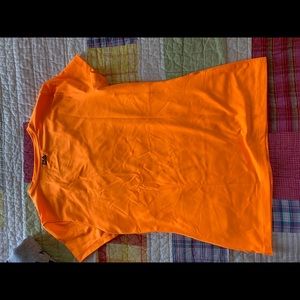 Neon Orange Fila Tee